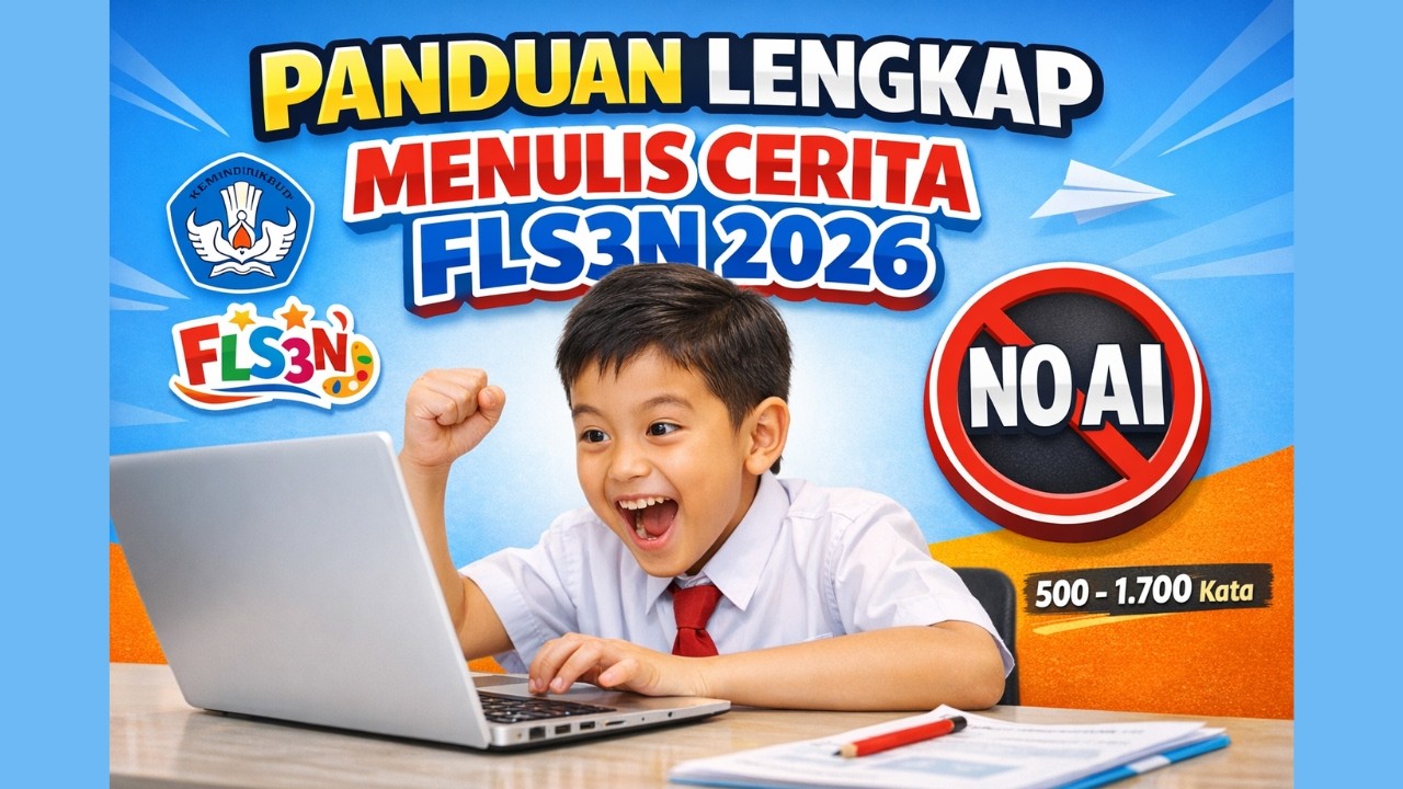 Panduan Lengkap Lomba Menulis Cerita FLS3N SD 2026: Aturan, Tema, & Tips Juara!