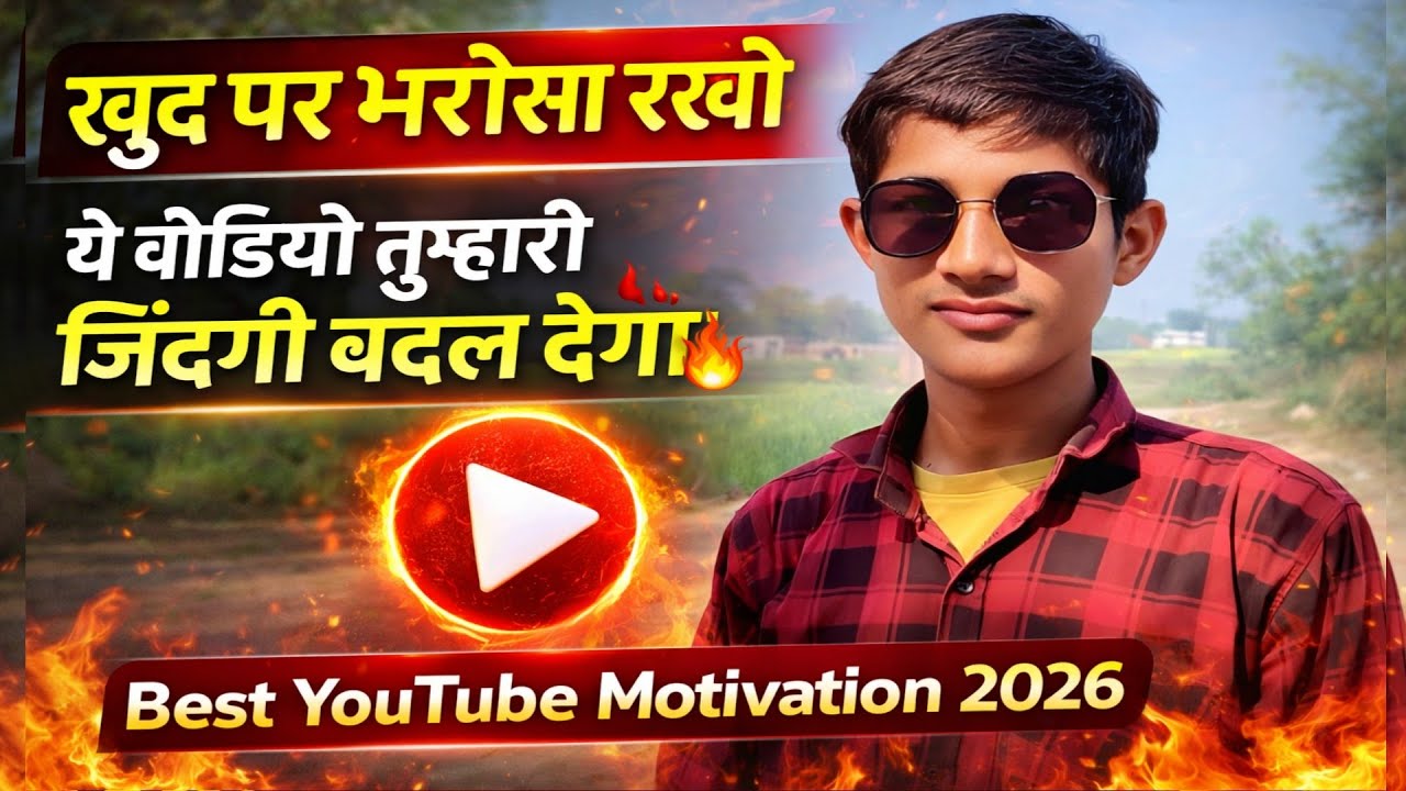 “खुद पर भरोसा रखो – ये वीडियो तुम्हारी जिंदगी बदल देगा 🔥 | Best YouTube Motivation 2026”