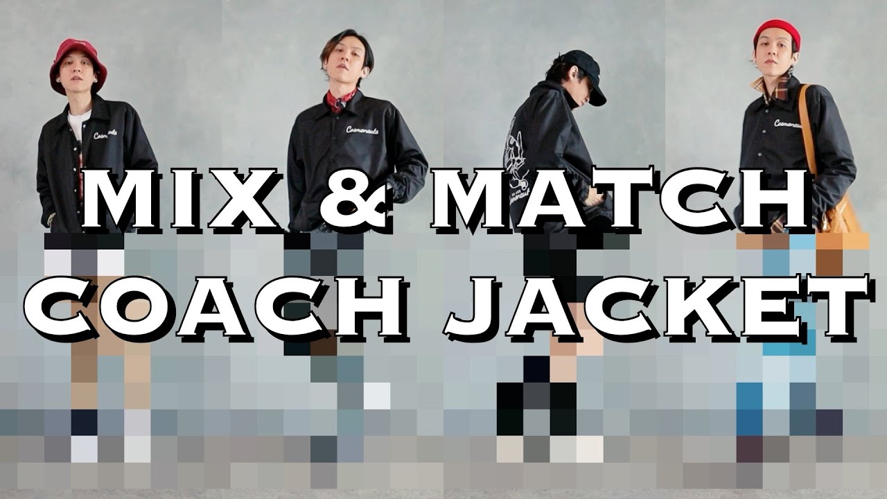 4 CARA STYLE COACH JACKET