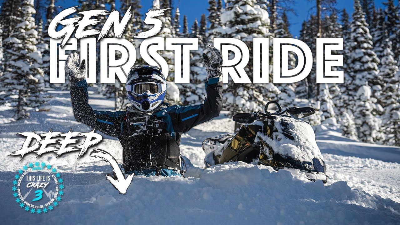 First Rides On The NEW Gen 5 and DEEP Snow!