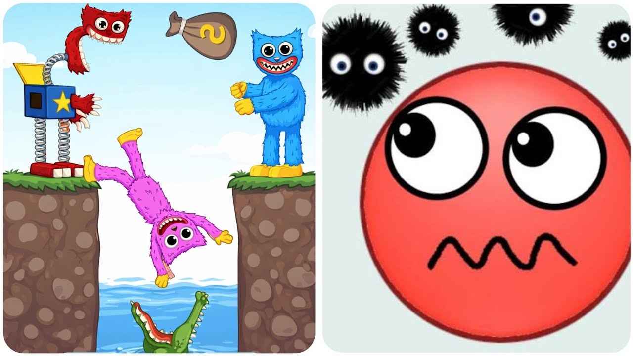 Hugy's Funny Animated Story Vs Hide Ball 👾🦾🐥🎃 Max All Levels Android iOS Gameplay Ep 187