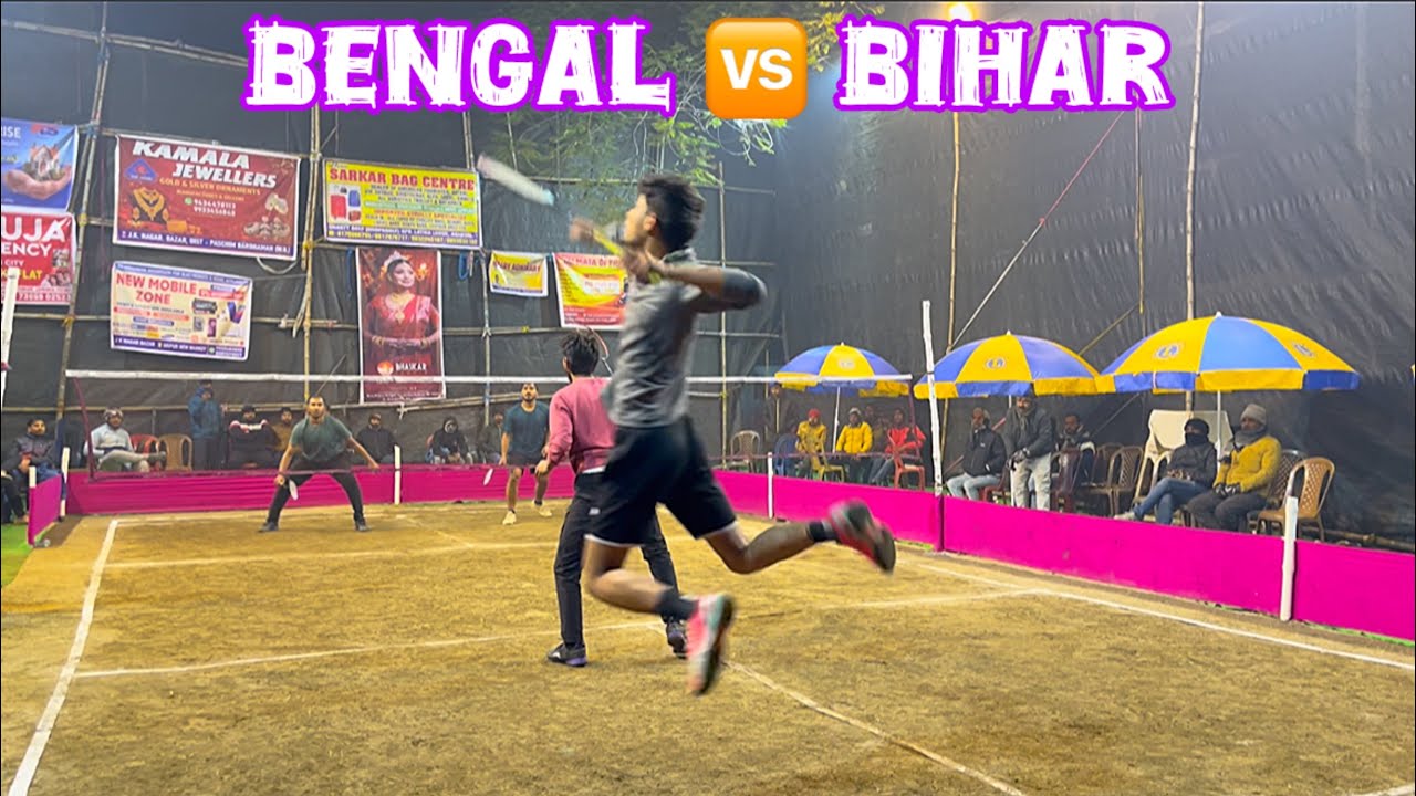 Latest Badminton Tournament Nilanjan🔥Rahul 🆚 Bihar Brothers #shuttlershubho #badmintontrickshots 