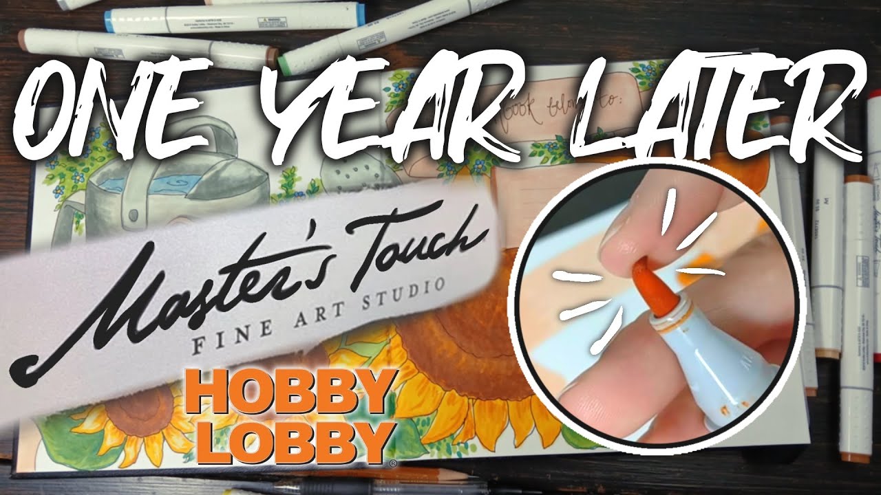 Alcohol Ink Markers + Ohuhu Sketchbook Review | Master's Touch Fine Art Studio markers