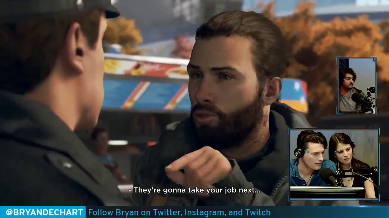 Bryan Dechart aka CONNOR plays Marcus 