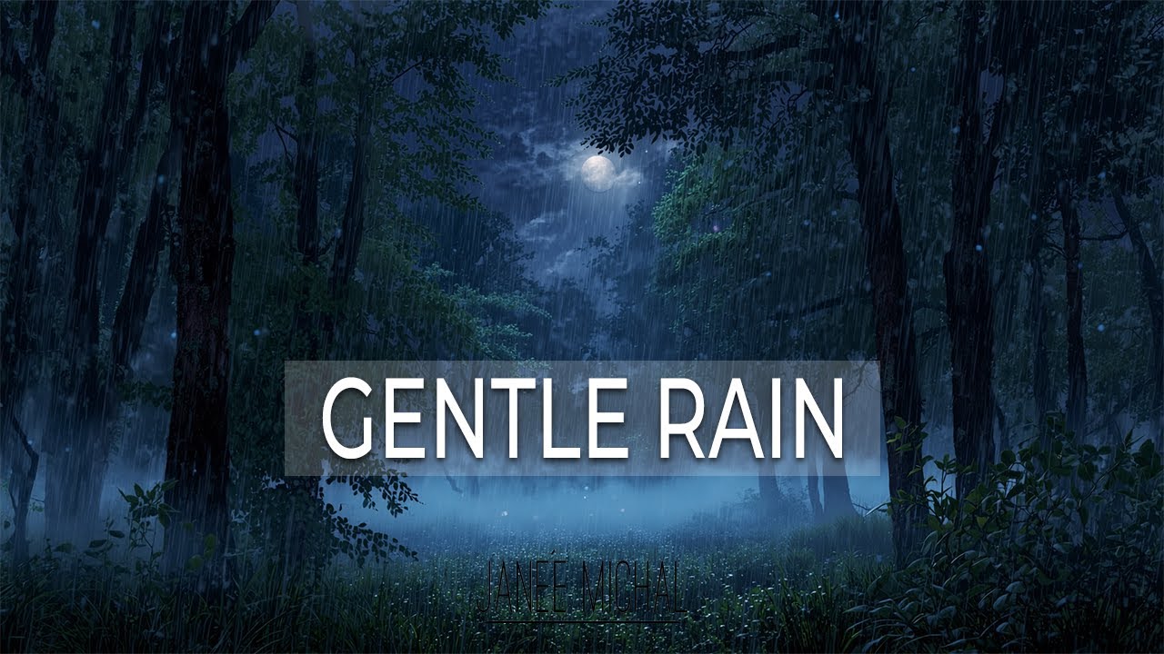 Sleep Deeply with Gentle Rain and 10Hz Alpha Waves | Black Screen Nervous System Calm