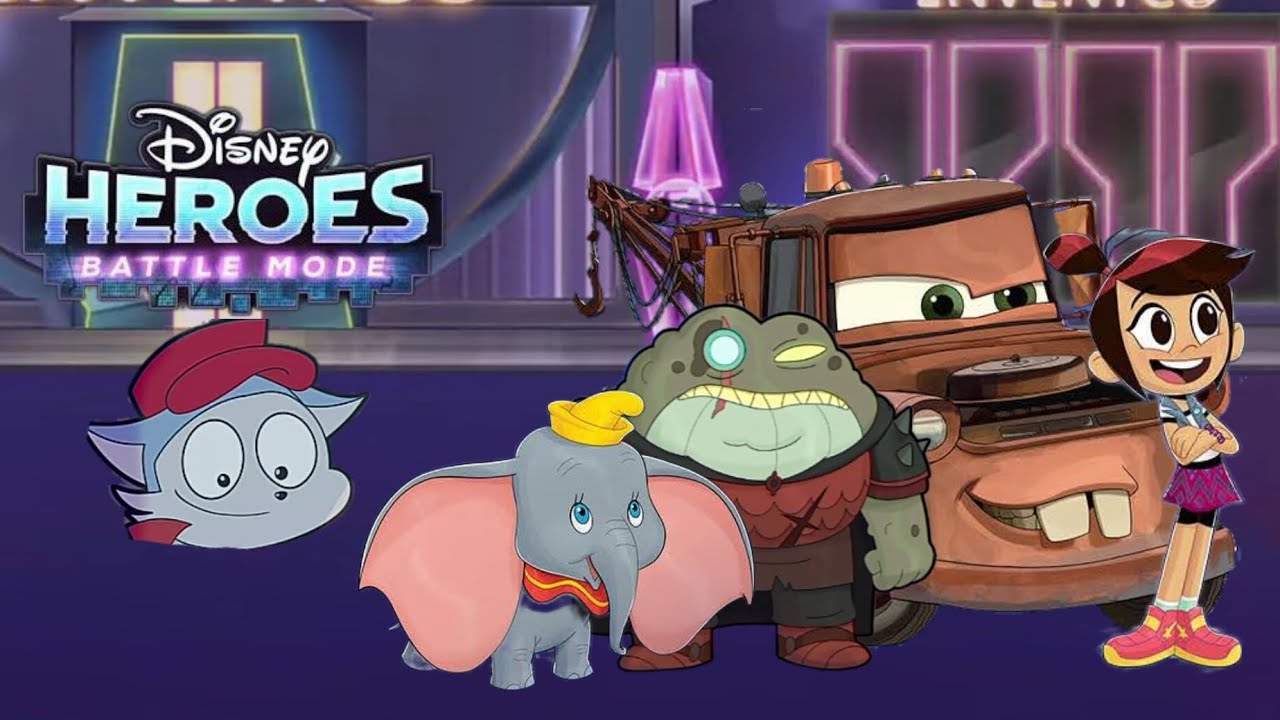 Remolcamos, gritamos y volvamos (Disney Heroes Battle Mode)