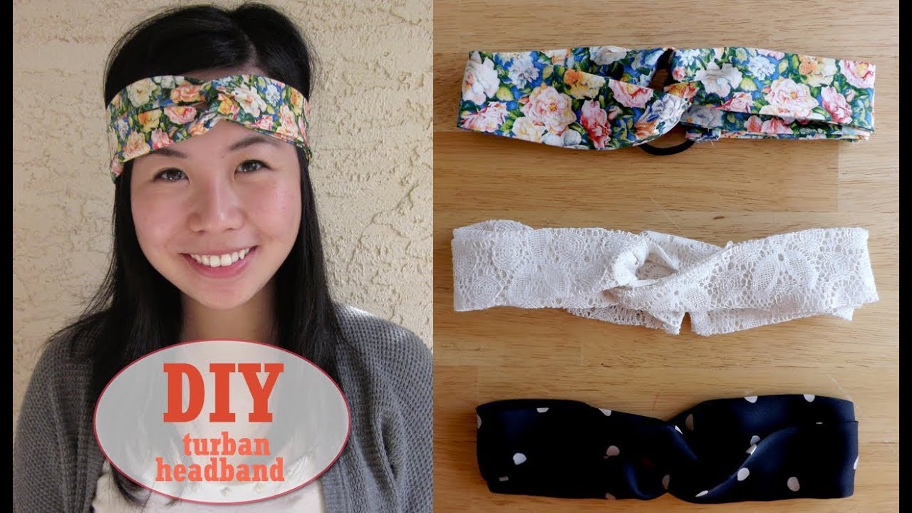 DIY Sew Easy Turban Headband Tutorial | Sew Easy Please