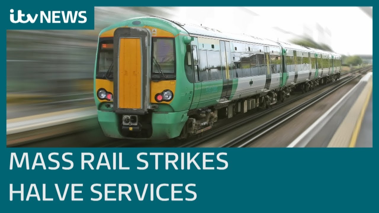 Half of rail lines to be closed during strikes with 'significant disruption inevitable' | ITV News