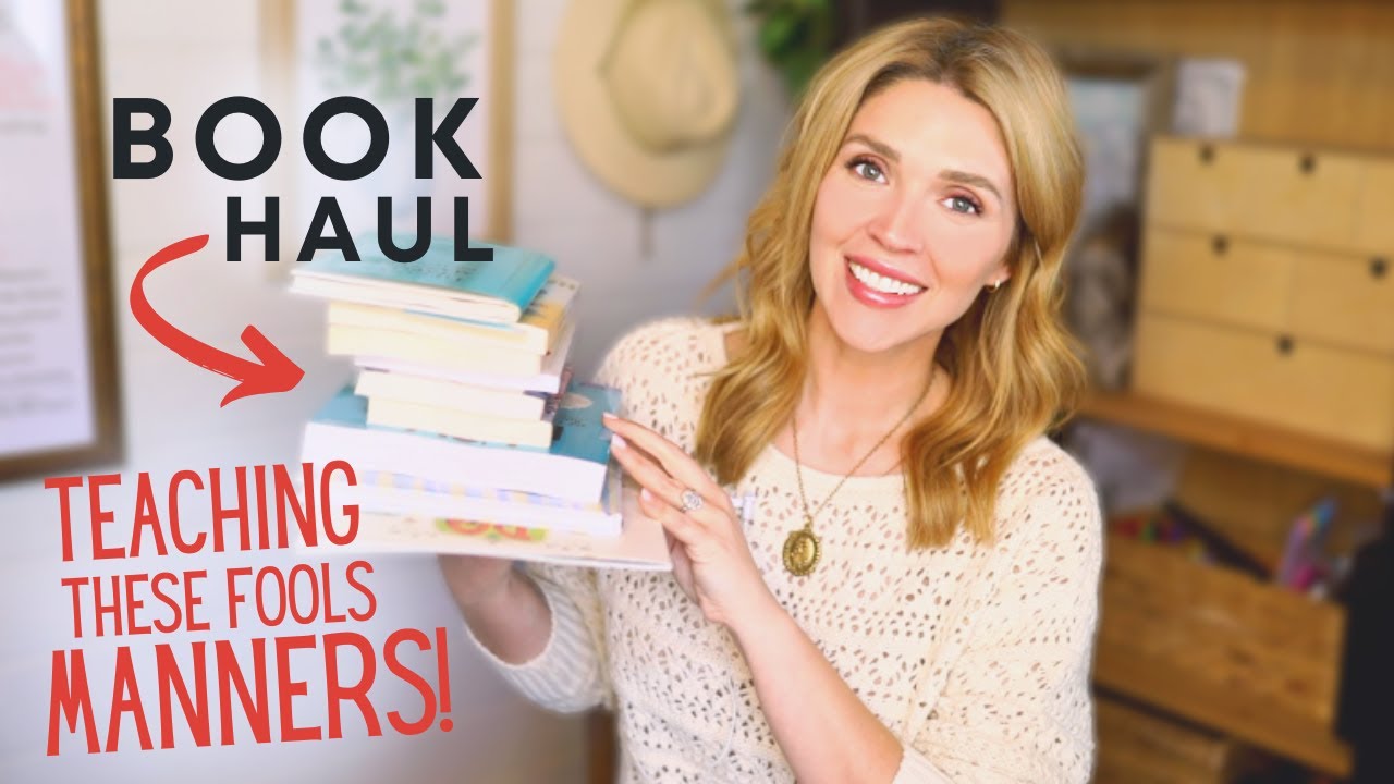 ✨NEW✨Homeschool Book Haul + New Mini Unit I'm creating for my kids! 🫖