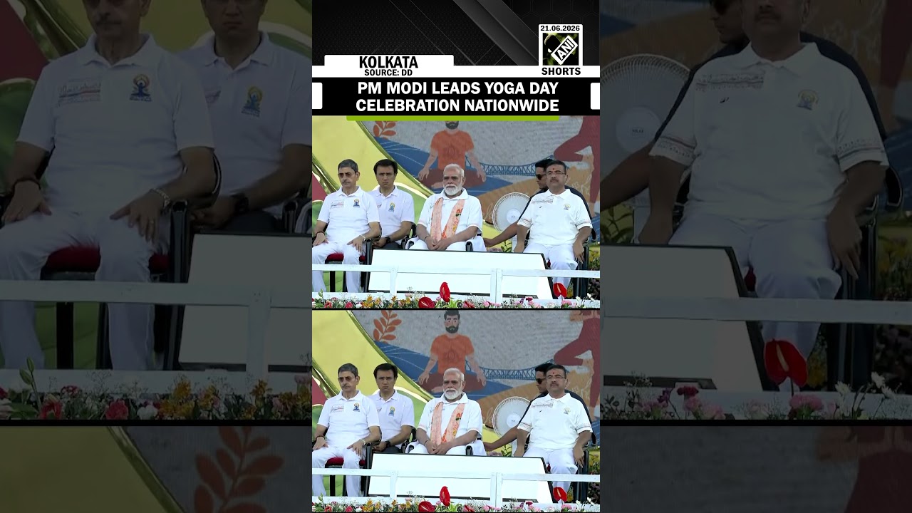 PM Narendra Modi leads national observance of the 12th International Day of Yoga