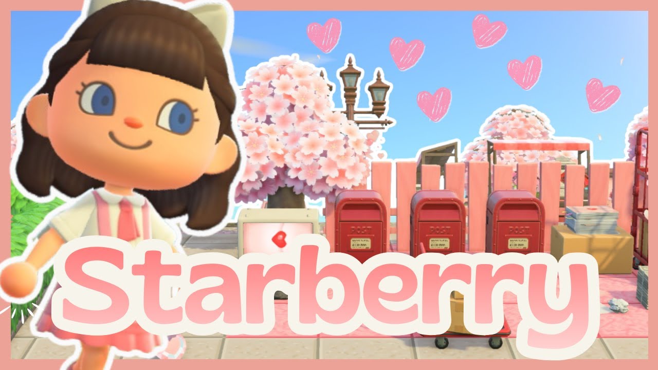 Строю вход на свой вечный остров Старберри | Строительство в ACNH | Animal Crossing | Старберри, ...