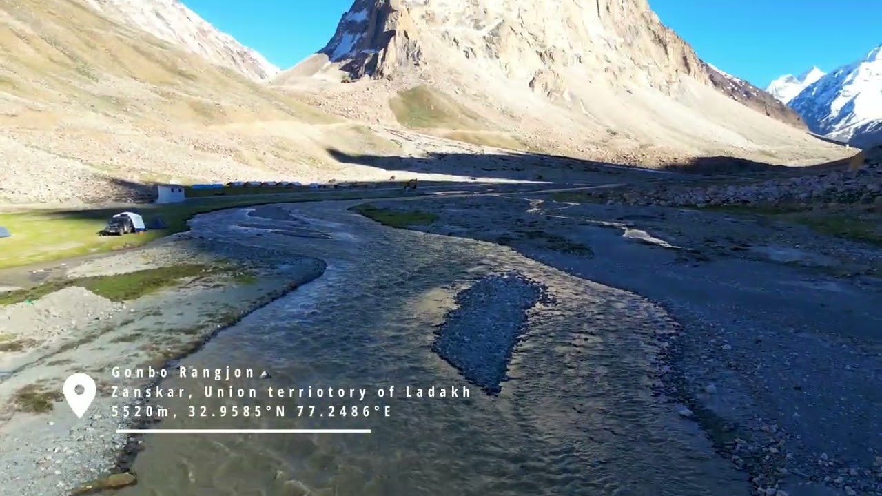 Gonbo Rangjon | 4k | Drone Shot | Dji Mini 3 pro | Zanskar | Ladakh