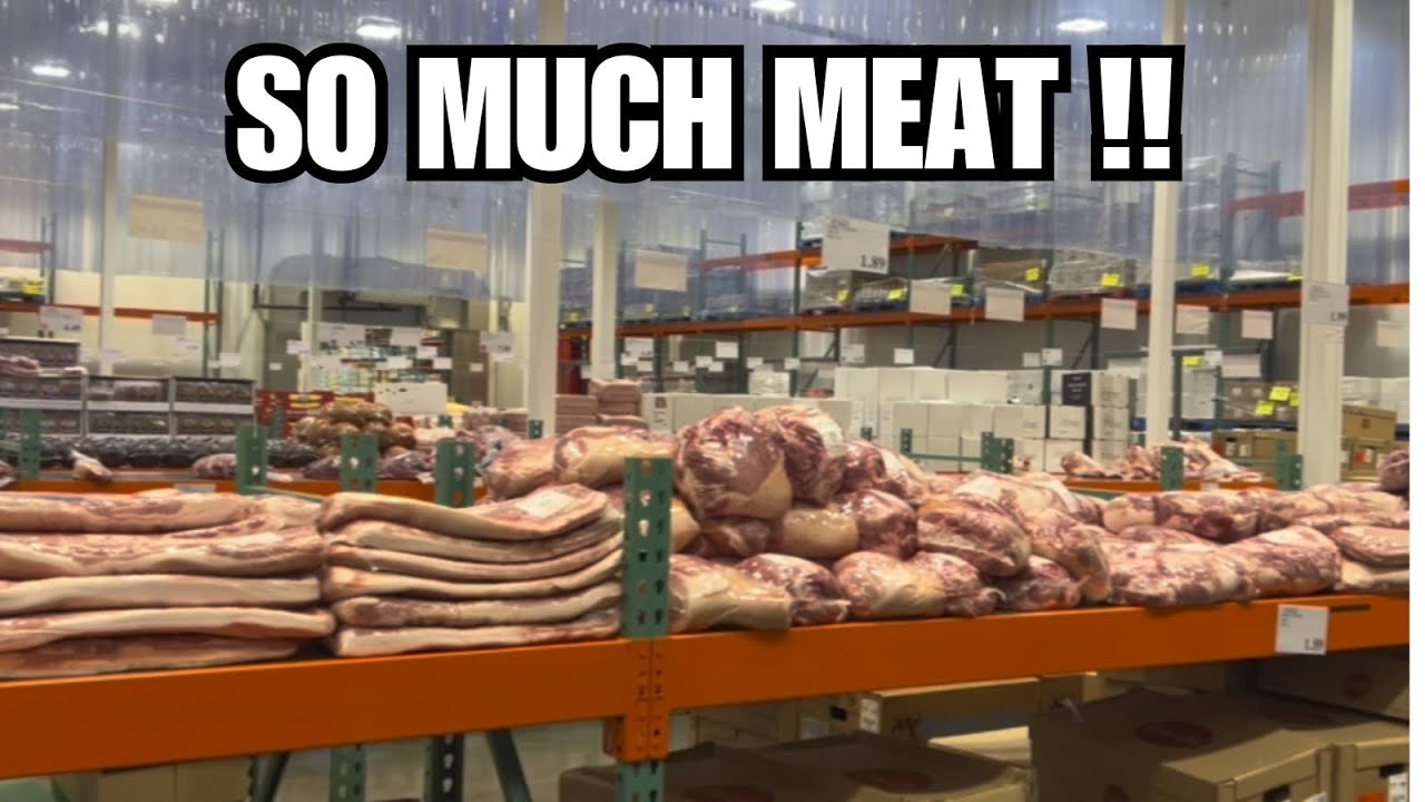 This Store Has The Biggest Meat Cooler I Have Ever Seen