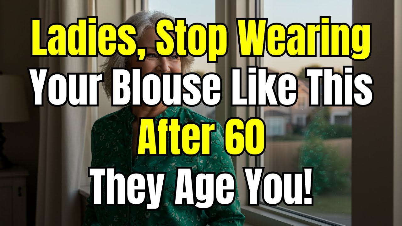 7 Blouse Mistakes Women Over 60 Should STOP Making NOW!
