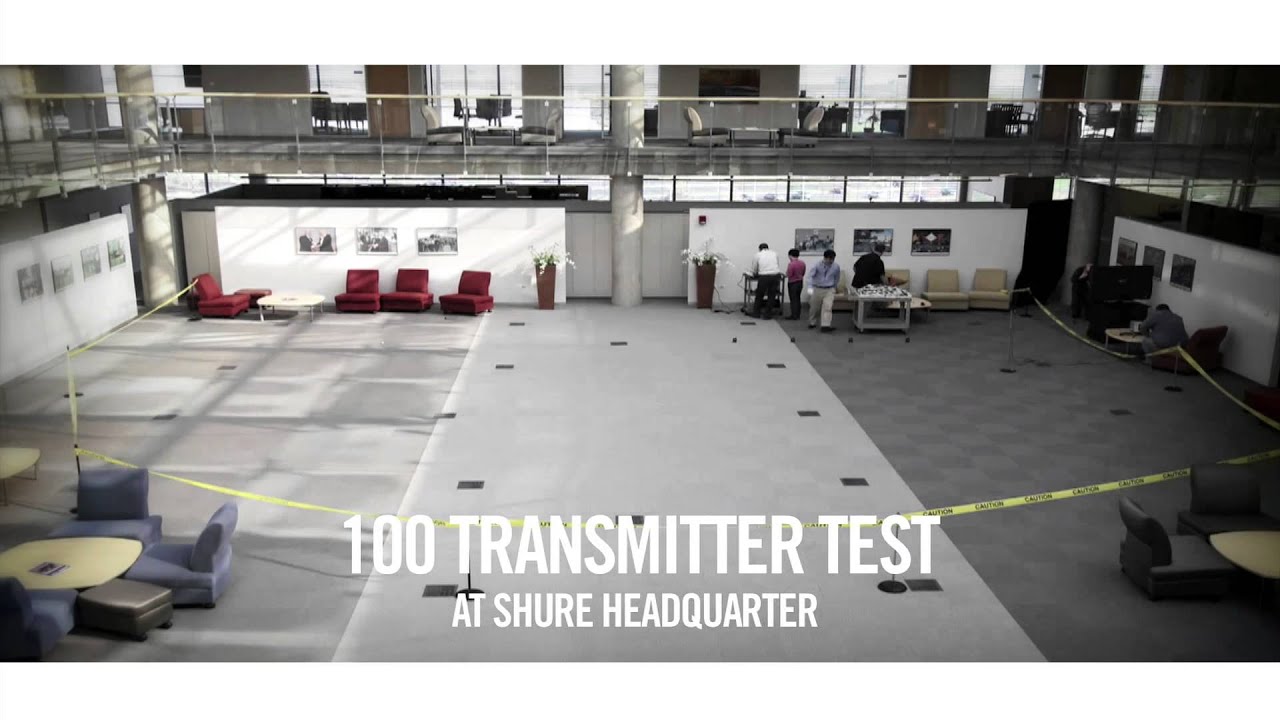 Shure ULX-D Digital Wireless System: High Density Mode