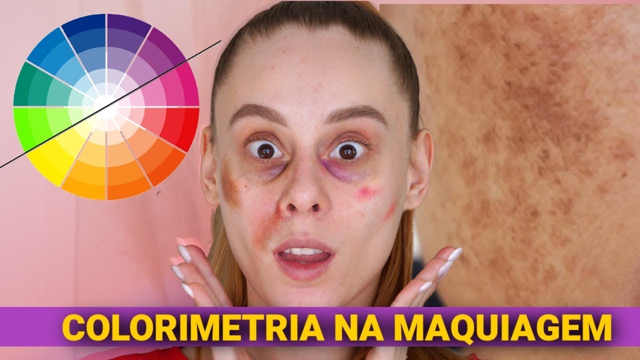 AULA DE COLORIMETRIA   Como camuflar manchas: OLHEIRAS, MELASMAS e mais &hellip;