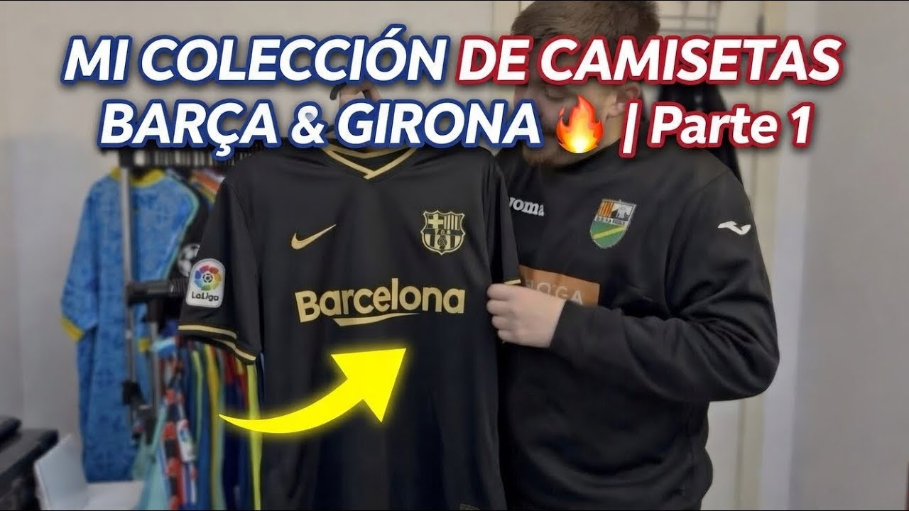 MI COLECCIÓN DE CAMISETAS | Parte 1 #coleccion #camisetas #futbol #camisetasdefutbol #fcbarcelona 