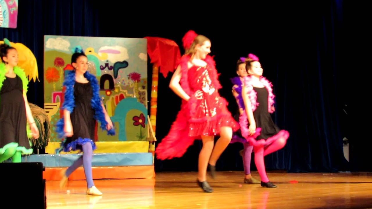 Mikaela Sheridan sings Amazing Mayzie in Seussical, Jr. 2013