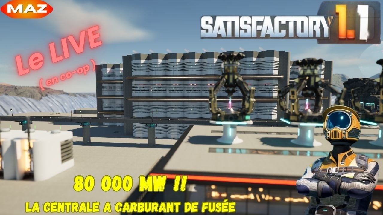 SATISFACTORY - Maz & Co, la nouvelle série en co-op !