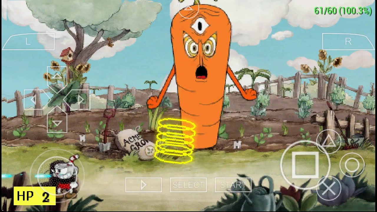 Cuphead PSP 1.0 Test #1