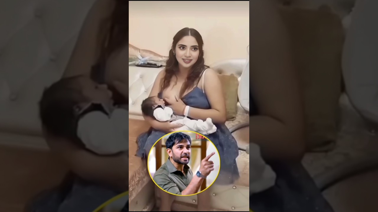 Saboor Aly Feeding his Daughter Ali Ansari Angry 😡#youtubeshorts#sabooraly#aliansari#shortsfeed