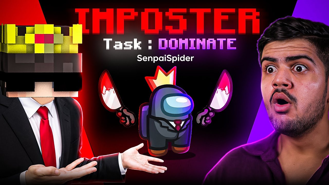 I Became IMPOSTER Every Match! AMONG US 400IQ GAMEPLAY!