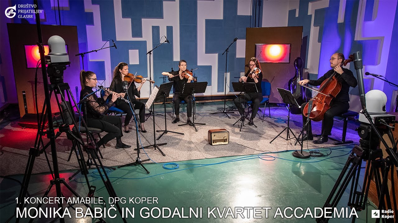 GLASBENI ABONMA - MONIKA BABIČ IN GODALNI KVARTET ACCADEMIA v Studiu Hendrix.