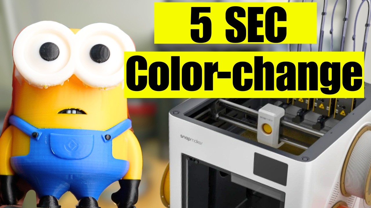Is This the Best Multicolor 3D Printer Right Now? | Snapmaker U1 Review