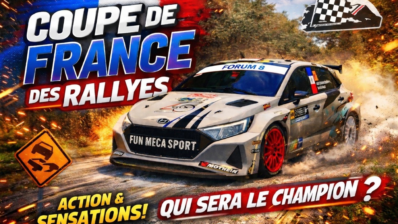 Trop attaqué… Abandon sur la Coupe de France des Rallyes ! RBR