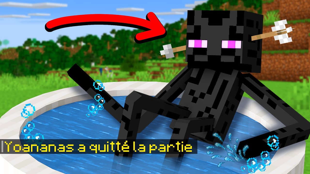 Ce que font les Mobs quand on FERME Minecraft… (omg)