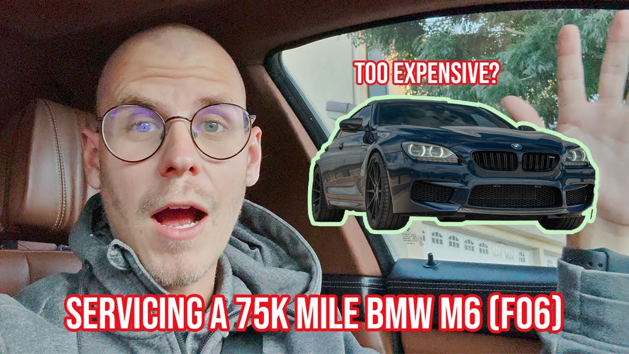 Обслуживание BMW M6 (F06) 2015 года с пробегом 75 000 миль