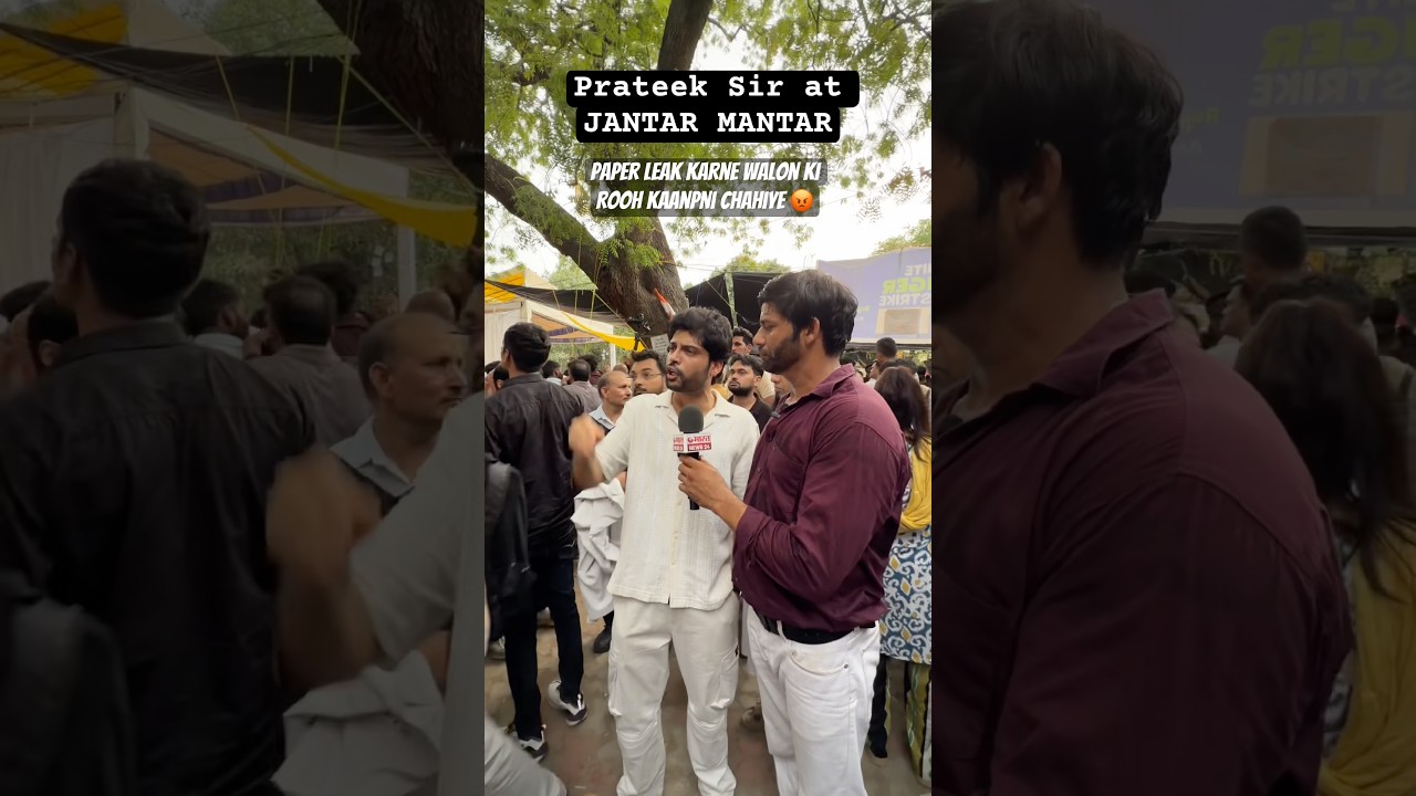 Will We Ever Get Fair Exams? | NEET Paper Leak #sonamwangchuk #jantarmantar