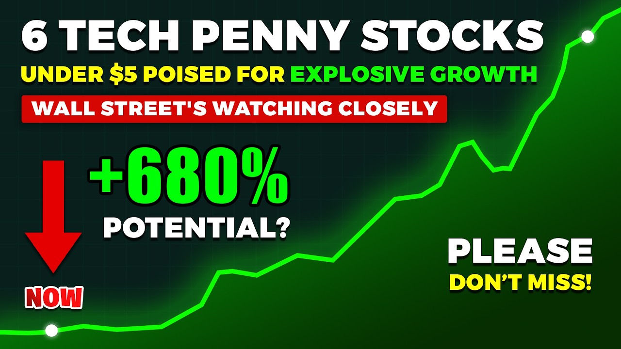 6 Tech Penny Stocks Poised for Explosive Growth by 2026 (Tech Gold Rush)