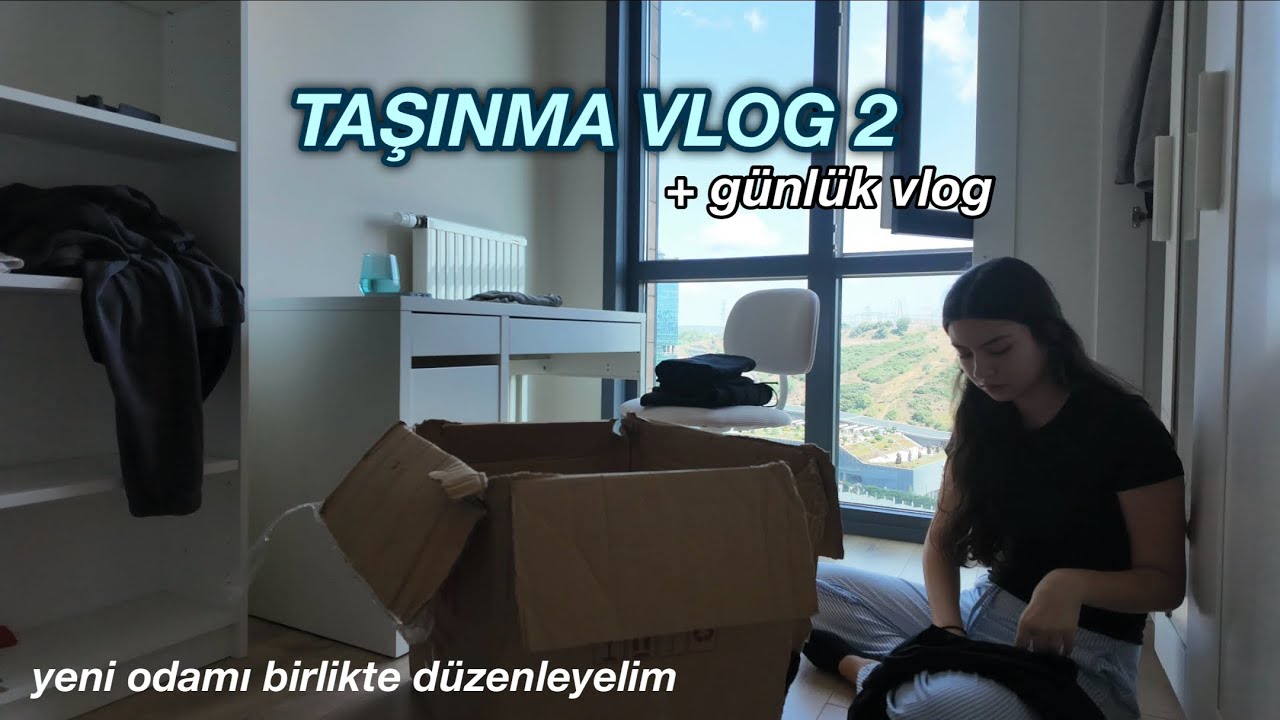 taşınma vlog 2 // benimle bir g&uuml;n ge&ccedil;irin