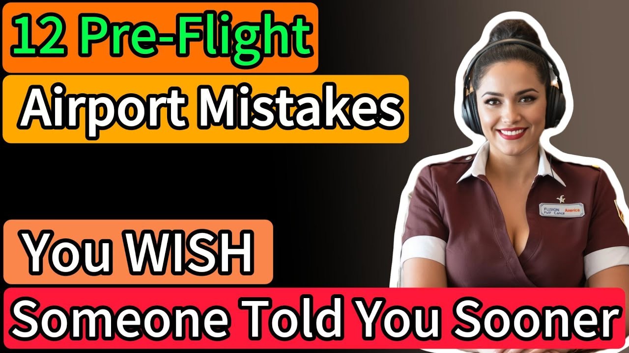 12 Pre-Flight Airport Mistakes You WISH Someone Told You Sooner