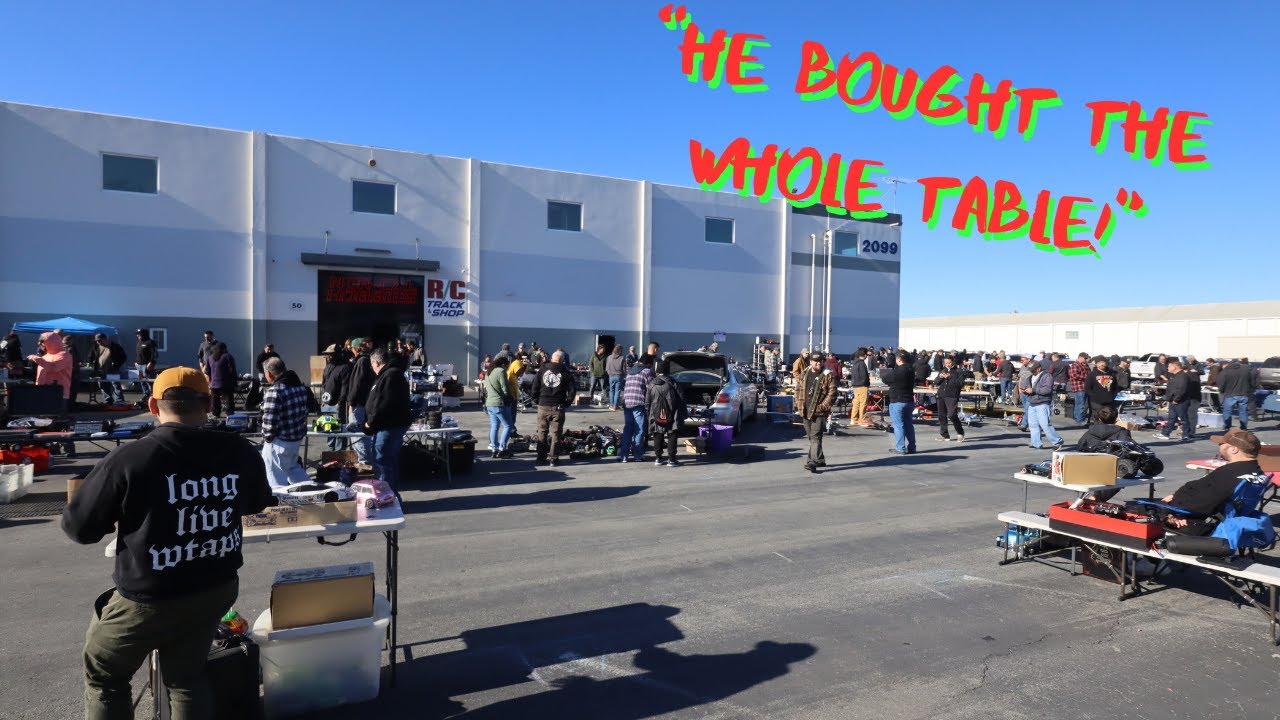 From Rags to RC Riches: Uncovering Gems at the Bay Area Best RC Swap Meet! *Nor Cal Hobbies*
