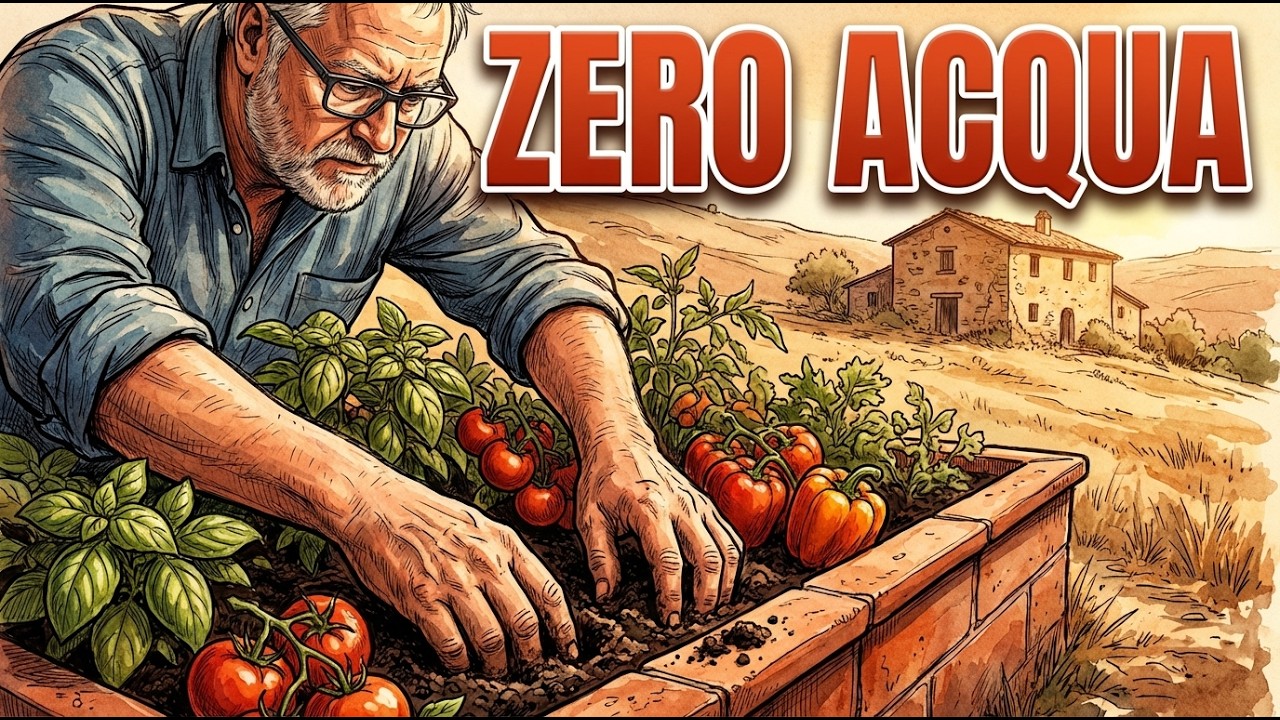 La Siccità Distruggerà il Tuo Orto — Il Sistema Azteco Che Non Ha Bisogno di Pioggia!