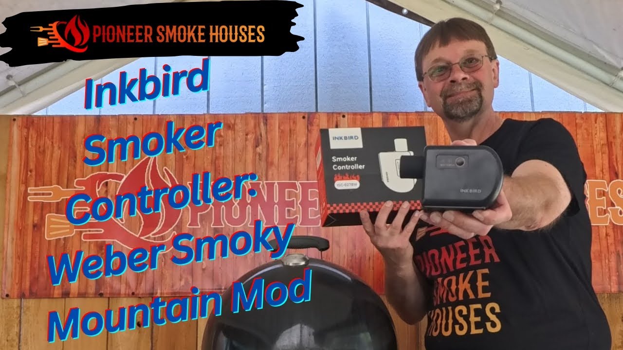Inkbird Smoker Controller Installation - EASY Weber Smoky Mountain Mod