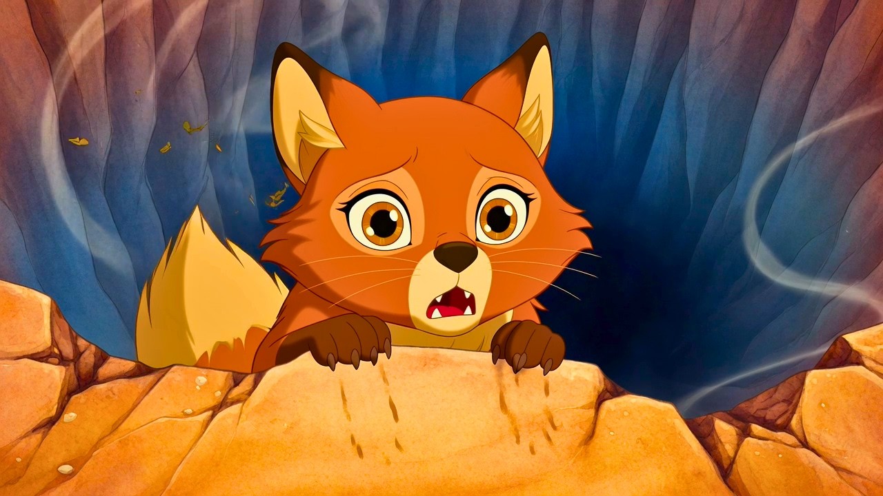 Animated Short Film | Whispers of the Willow: A Young Fox's Magical Quest to Heal the Dying Forest