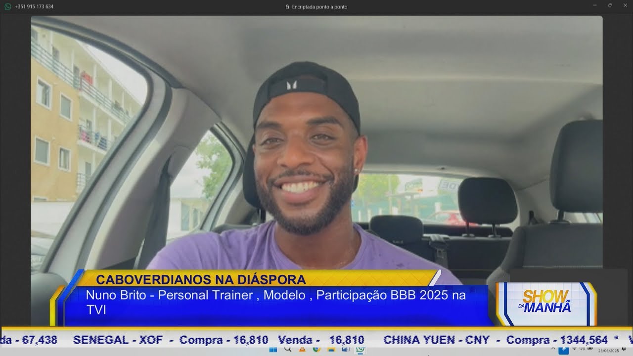 Show da Manhã: Conversa com com Nuno Brito, Personal trainer, Modelo