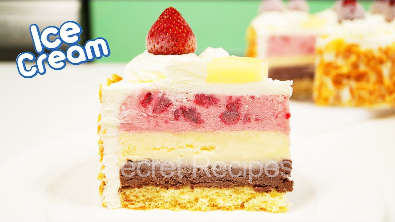 Торт мороженое - два любимых десерта в одном | Ice cream сake