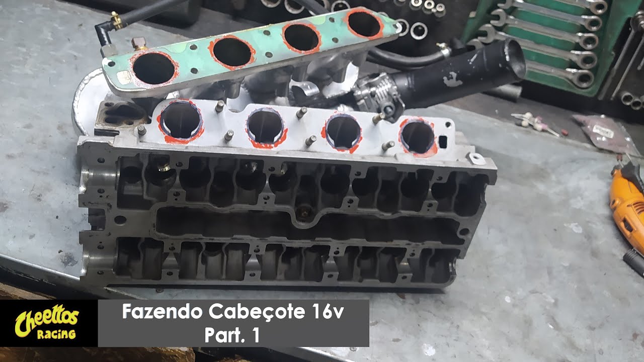 Preparando Dutos Cabeçote 16v GM