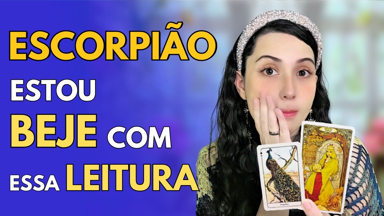 ESCORPIÃO♏VOCÊ TEM QUE VER ISSO🤩DEUS REVELOU O “CÓDIGO DO SUCESSO” ✨🔥🌈