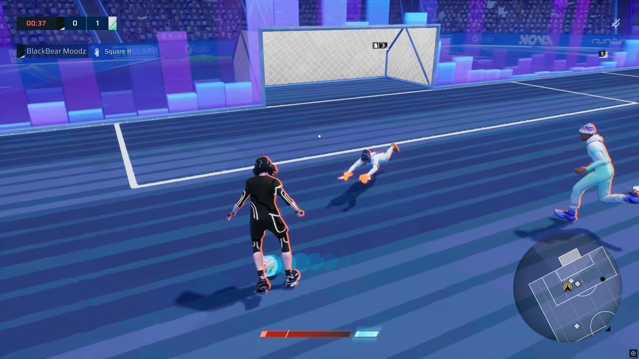 Just dribbling casually in REMATCH.