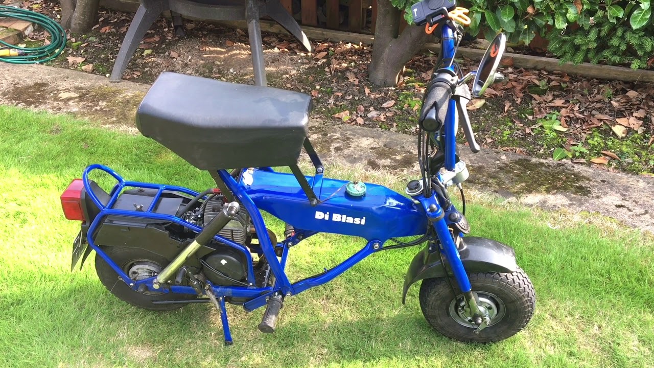 Adventures With A Di Blasi Fold Up 50CC Scooter. Ep1: Engine Troubleshooting