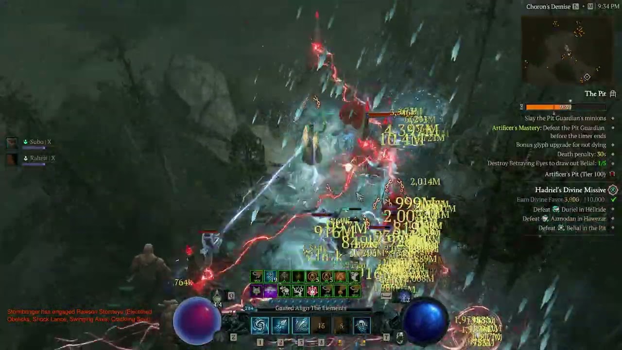 Diablo IV Season 11 - Pit 100 clear - Blizzard Sorceress