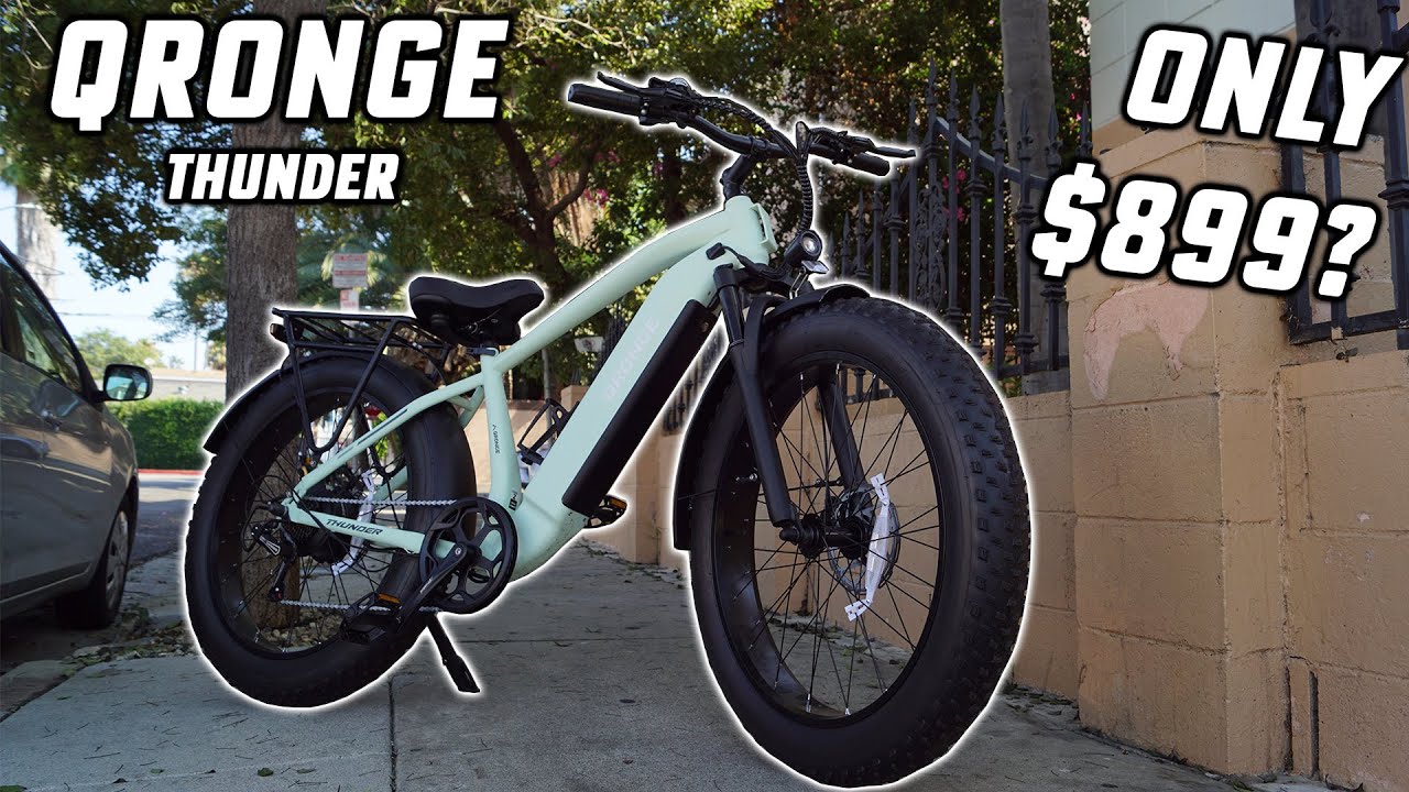 Is This the Best Budget E-Bike under $1000 - Qronge Thunder