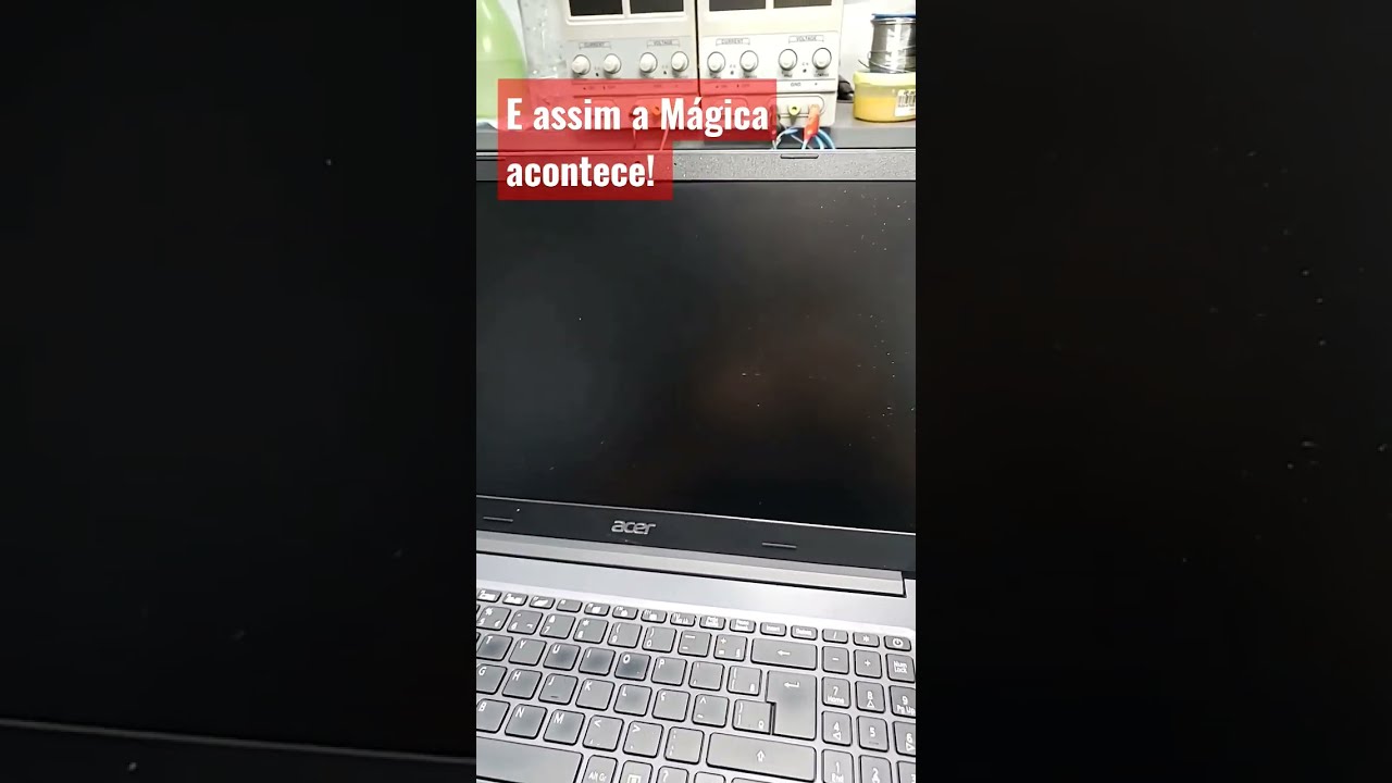 Conserto Notebook Acer | Esse tomou Caf&eacute; ☕