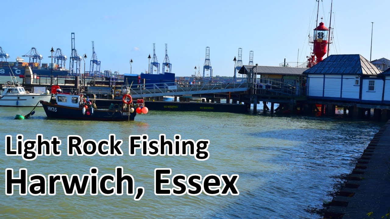 Fishing with TINY Lures at Harwich - Ha'Penny Pier