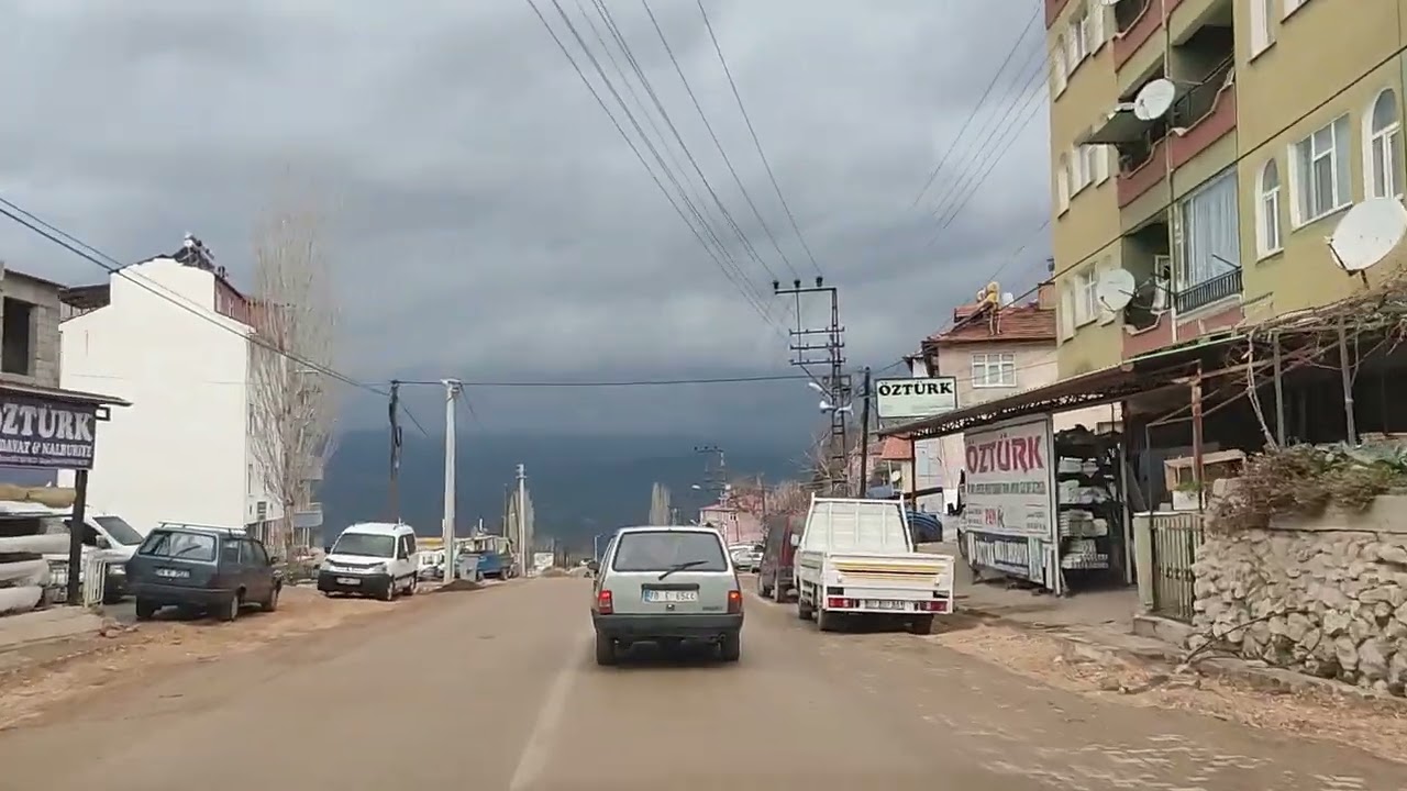 ERMENEK - SARIVELİLER YOLU (Karaman Uzun Kesintisiz Yol Videosu)